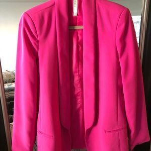 Mural Slouchy Boyfriend Blazer